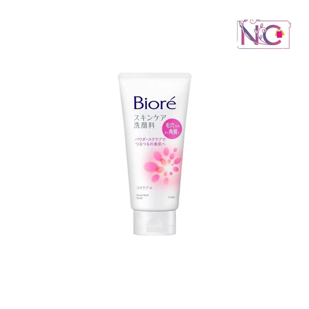 Biore Skin Care Facial Cleanser Scrub 130g