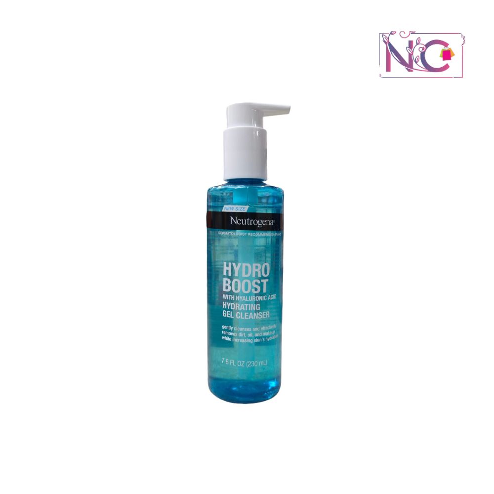 Neutrogena Hydro Boost Lightweight Hydrating Facial Gel Cleanser with Hyaluronic Acid- 230ml