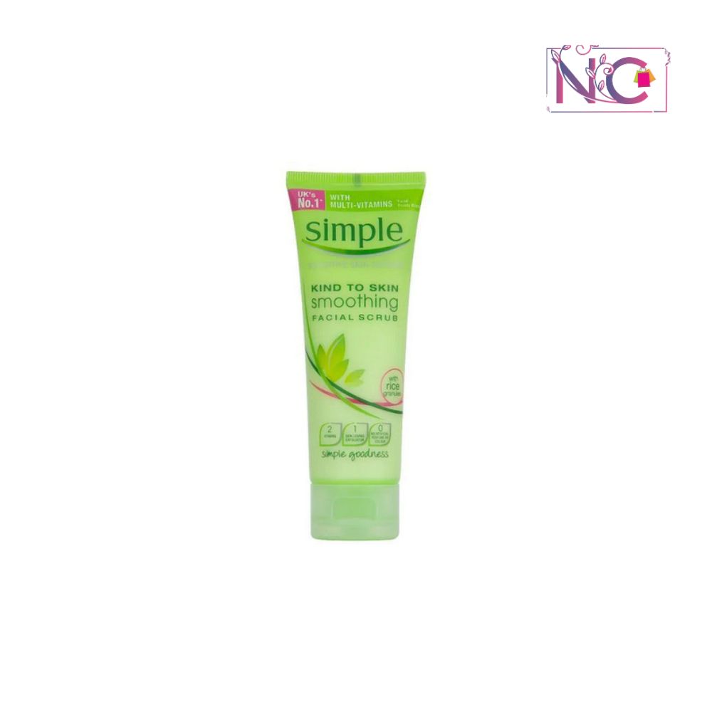 Simple Kind to Skin Smoothing Facial Scrub -75ML