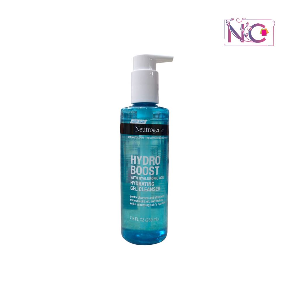 Neutrogena Hydro Boost Lightweight Hydrating Facial Gel Cleanser with Hyaluronic Acid- 230ml