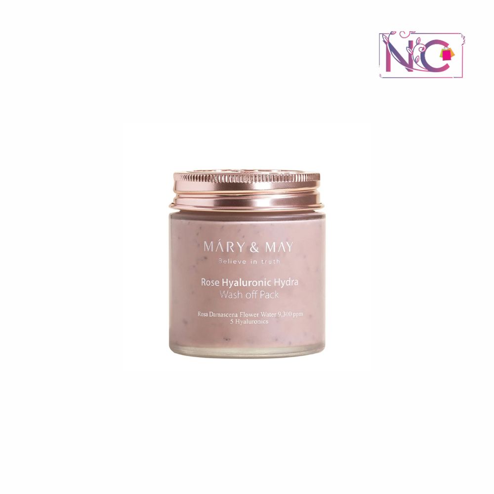 Mary & May Rose Hyaluronic Hydra Wash Off Mask Pack 125g
