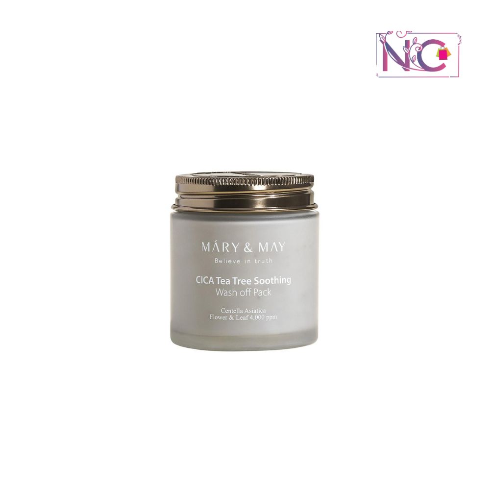Mary & May Cica Tea Tree Soothing Wash Off Mask Pack 125g