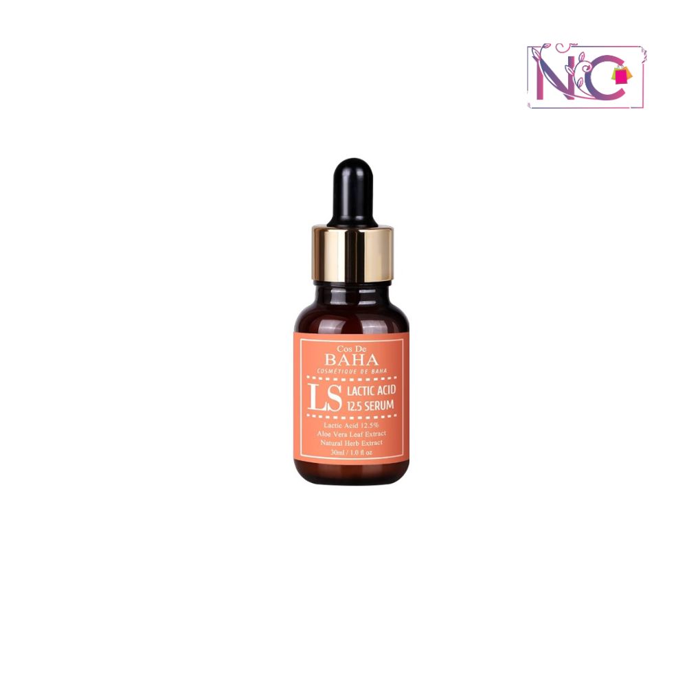 Cos De BAHA Lactic Acid 12.5% AHA Facial Serum 30ml